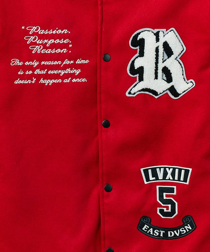 Reason Clothing Exclusive Ply Hard Varsity Jkt