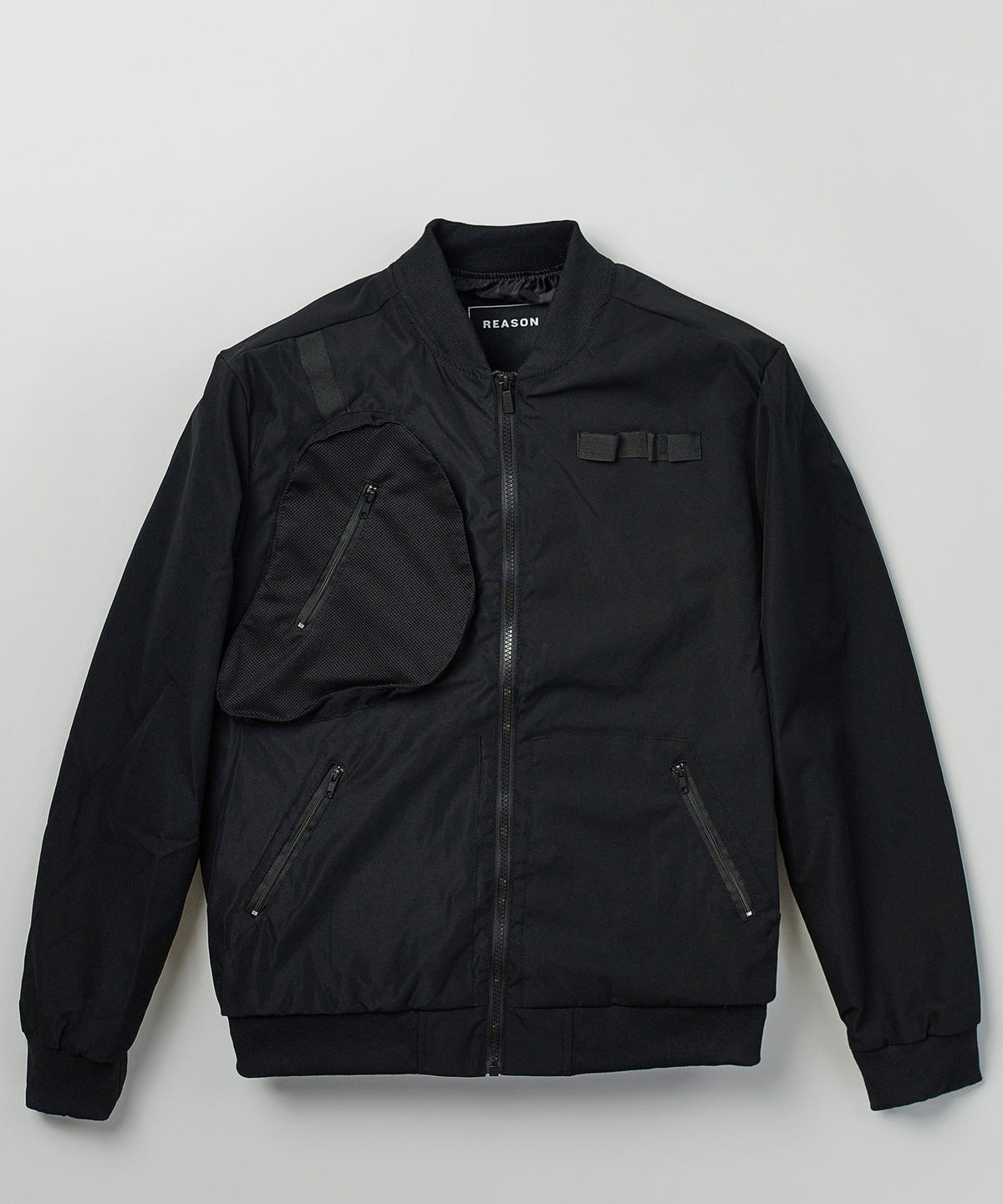Reason Clothing Hot Sale Tyson Detachable Bag Twill Bomber Jacket