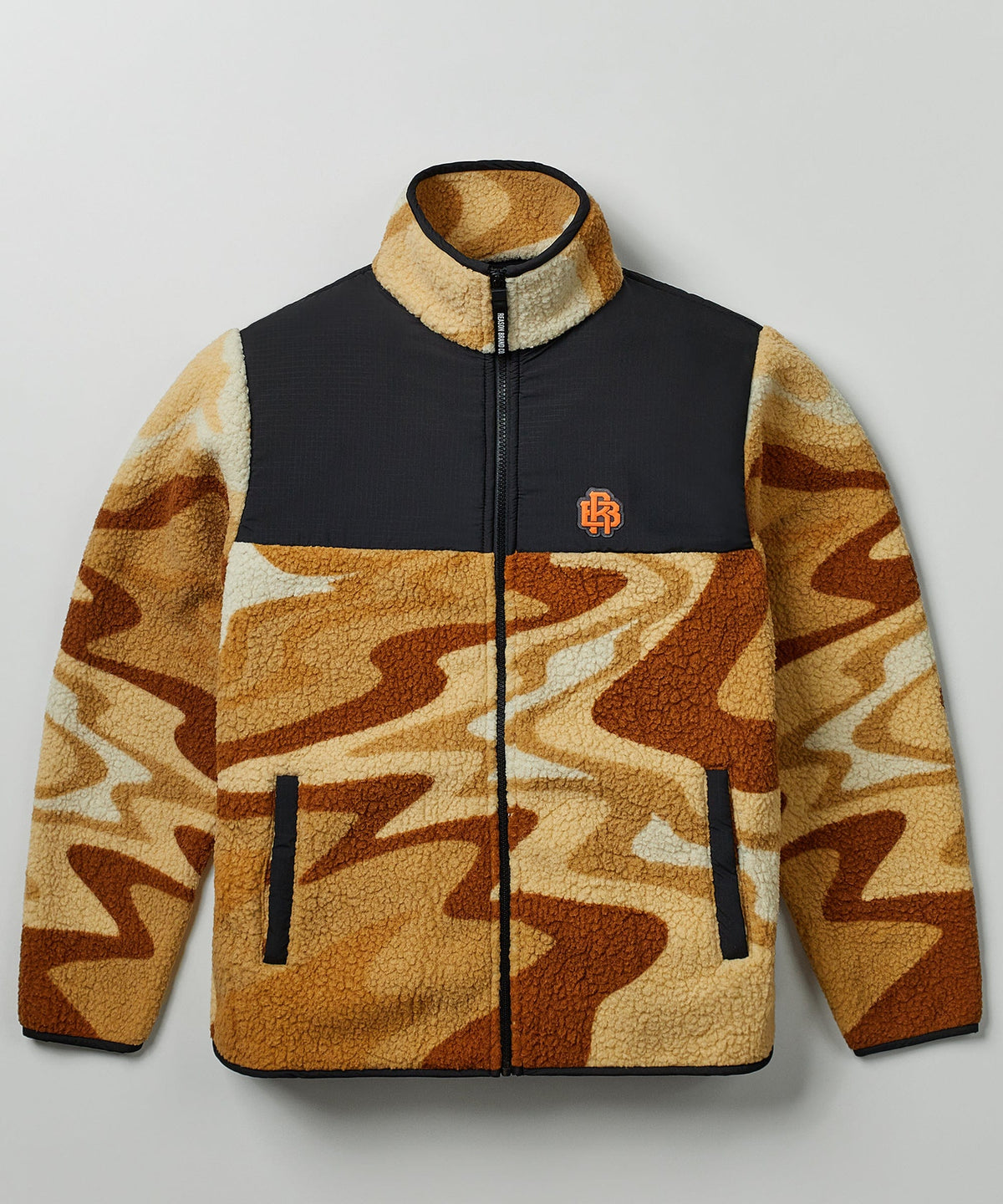Reason Clothing Trusted Rb Series Sherpa Fleece Zip Up