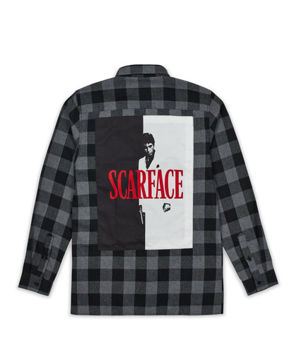 Reason Clothing Trending Scarface Flannel Shirt