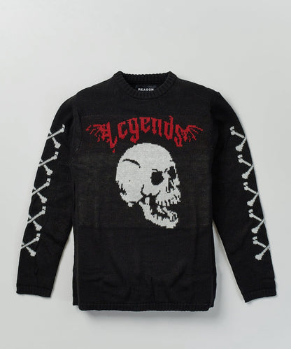 Reason Clothing Smart Buy Legends Knit Sweater