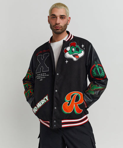 Reason Clothing Recommended Self Made Varsity Jacket