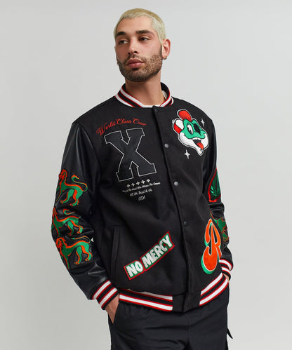 Reason Clothing Recommended Self Made Varsity Jacket