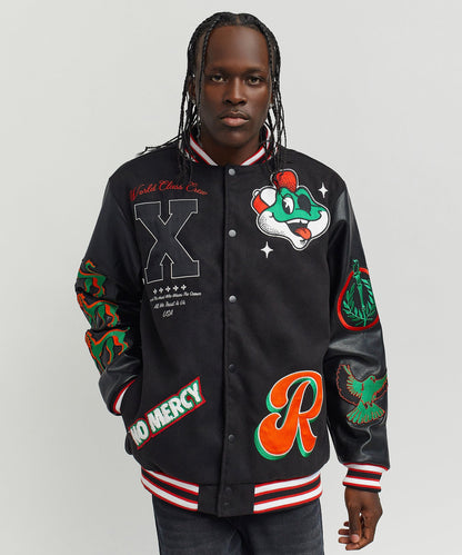 Reason Clothing Recommended Self Made Varsity Jacket