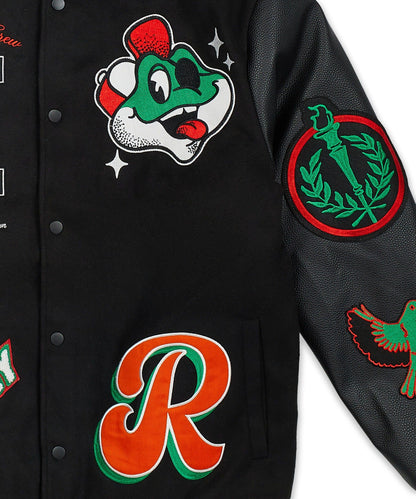 Reason Clothing Recommended Self Made Varsity Jacket
