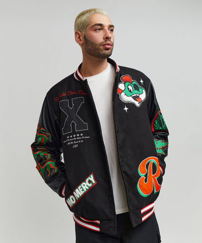 Reason Clothing Recommended Self Made Varsity Jacket