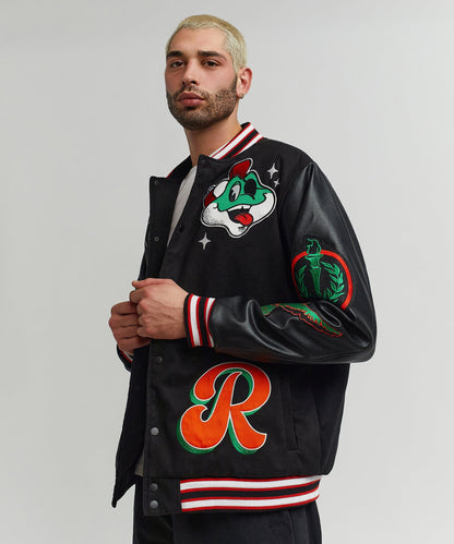Reason Clothing Recommended Self Made Varsity Jacket