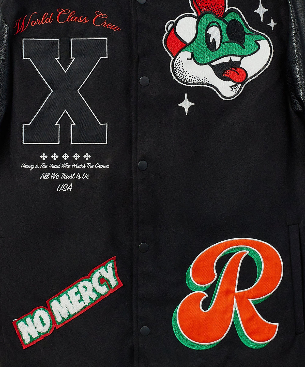 Reason Clothing Recommended Self Made Varsity Jacket