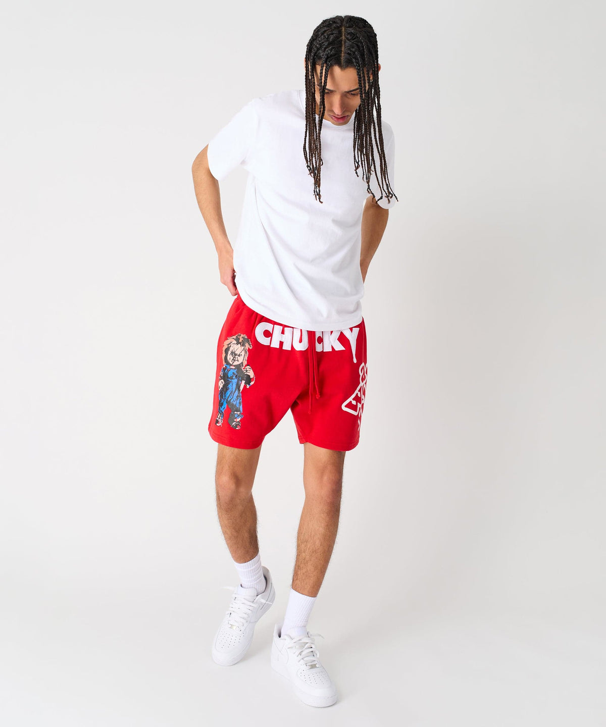 Reason Clothing Sale Chucky Fleece Short