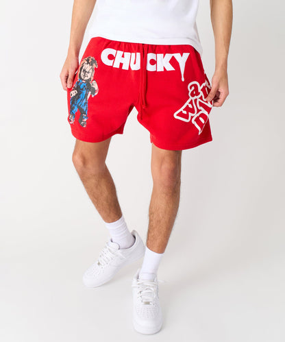 Reason Clothing Sale Chucky Fleece Short