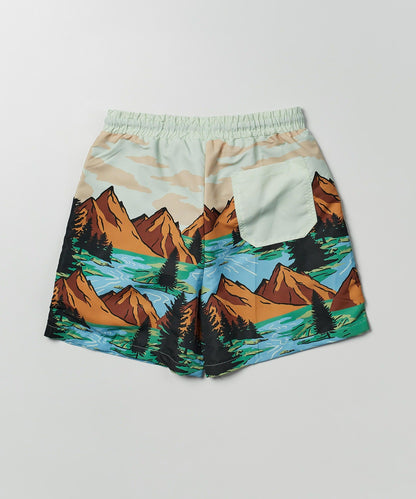 Reason Clothing Discount Free Your Mind Landscape Short