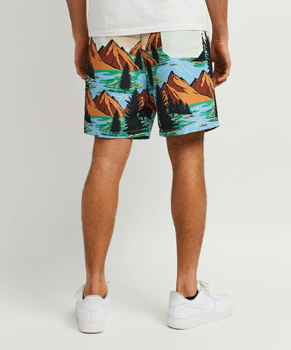 Reason Clothing Discount Free Your Mind Landscape Short