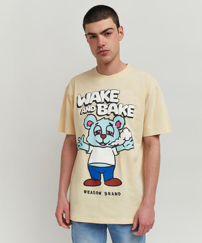 Reason Clothing Classic Wake And Bake Tee