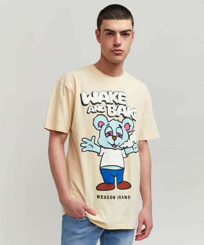 Reason Clothing Classic Wake And Bake Tee