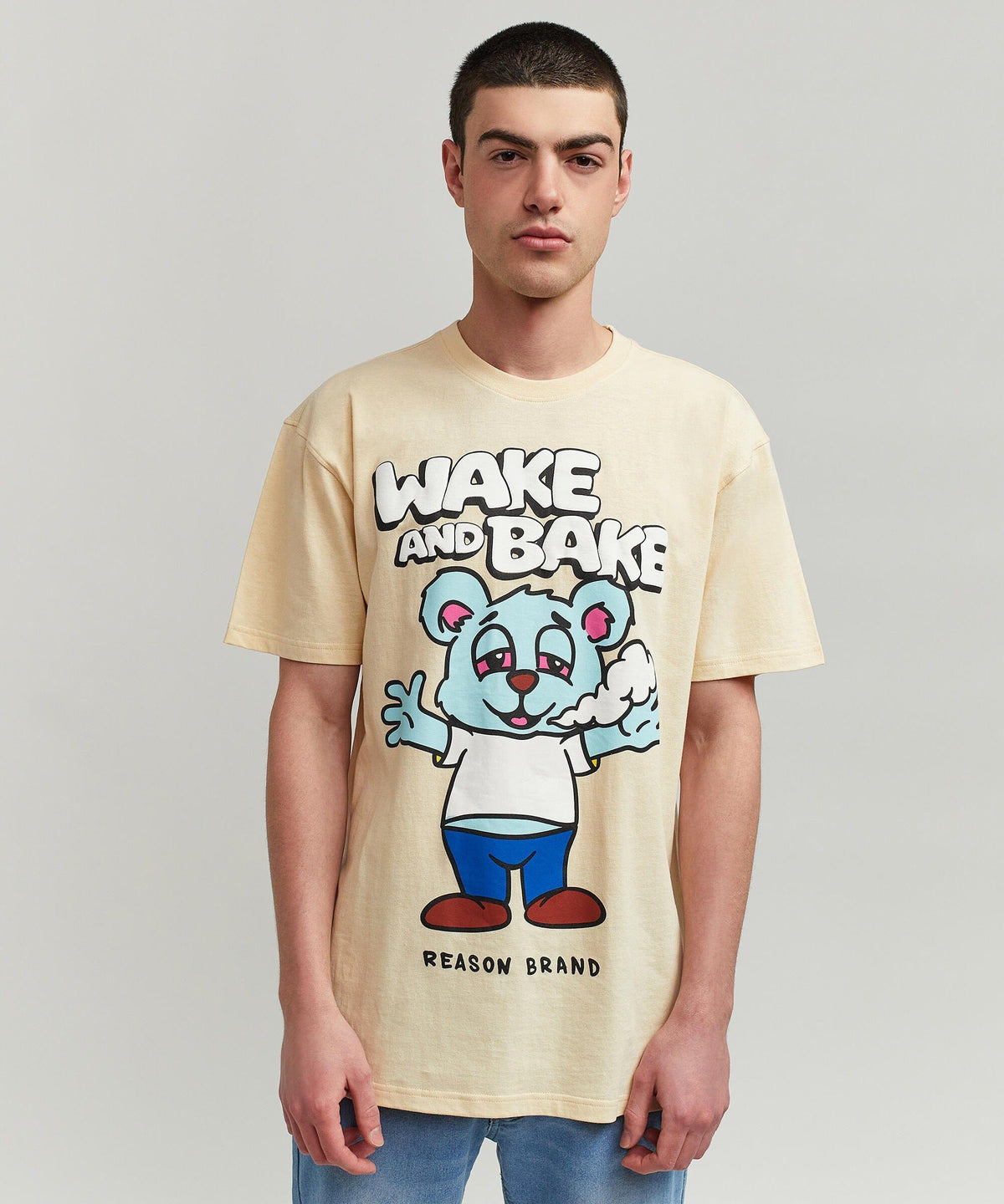 Reason Clothing Classic Wake And Bake Tee