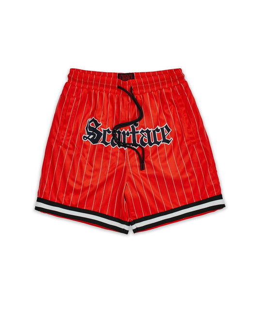 Reason Clothing Value Scarface Pinstripe Short