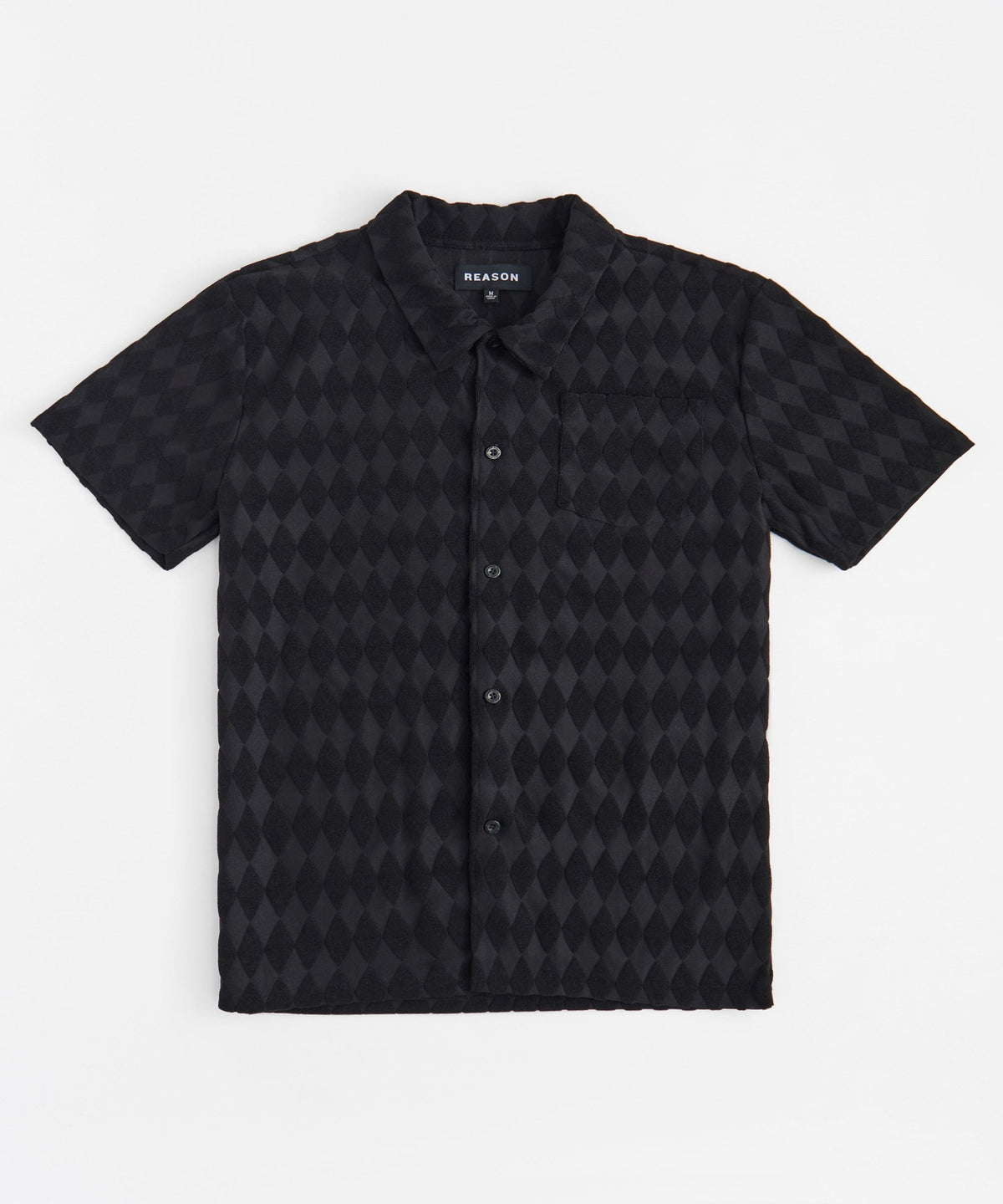 Reason Clothing Smart Buy Diamond Plate Towel Shirt