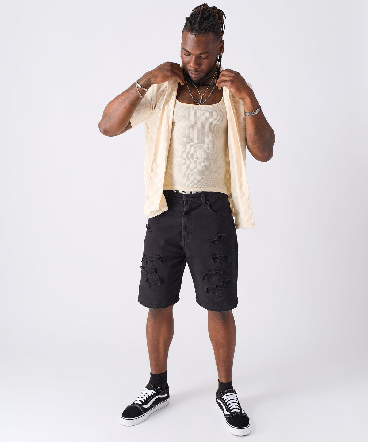 Reason Clothing Great Value Checkerboard Towel Shirt