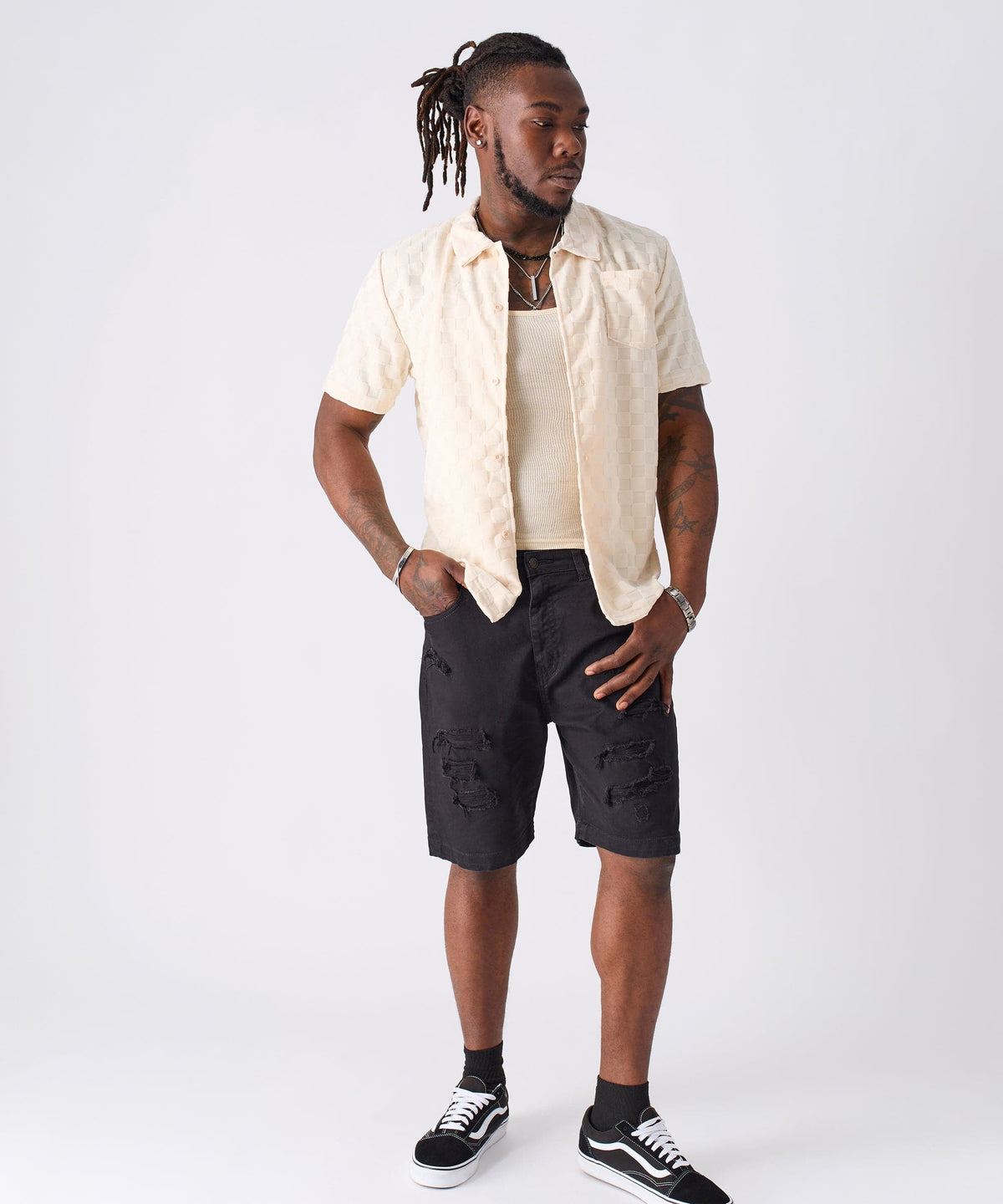Reason Clothing Great Value Checkerboard Towel Shirt