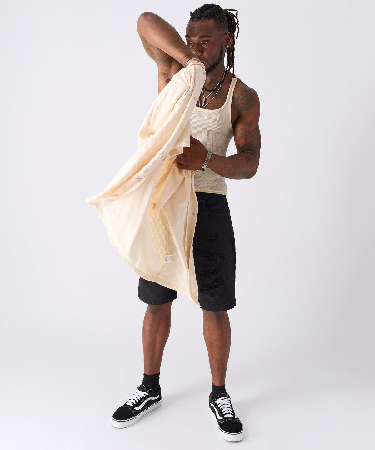 Reason Clothing Great Value Checkerboard Towel Shirt