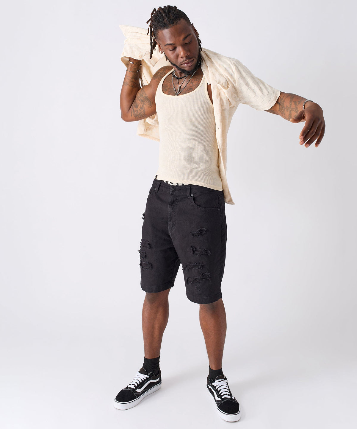 Reason Clothing Great Value Checkerboard Towel Shirt