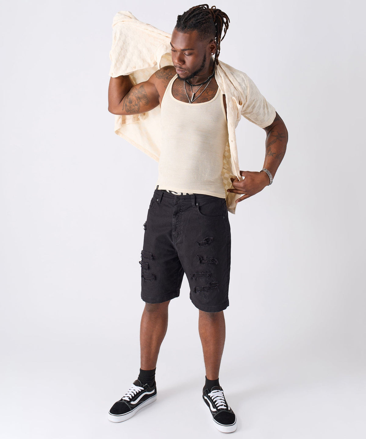 Reason Clothing Great Value Checkerboard Towel Shirt