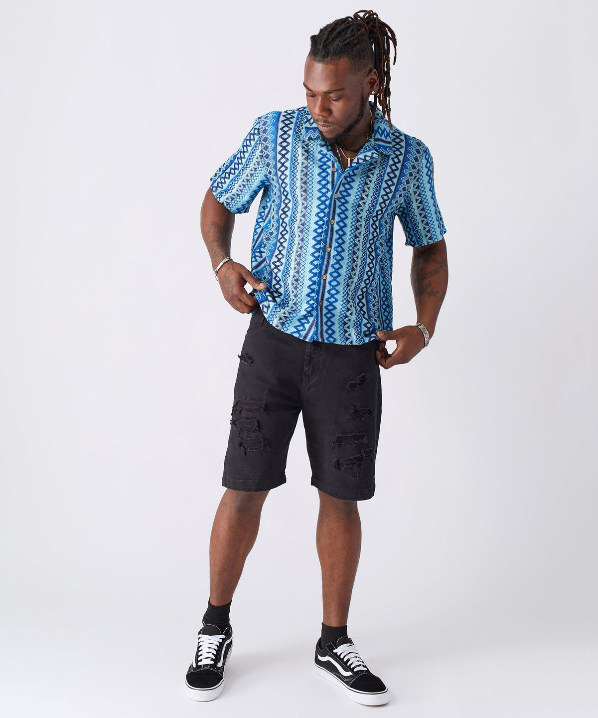 Reason Clothing Everyday Jacquard Polo Shirt