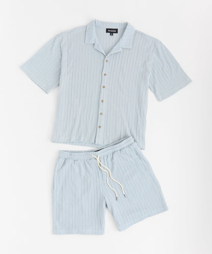 Reason Clothing Recommended Jacquard Knit Shirt