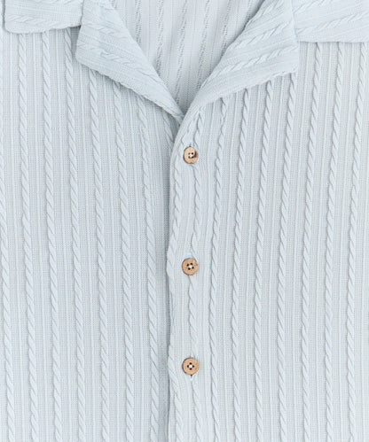Reason Clothing Recommended Jacquard Knit Shirt