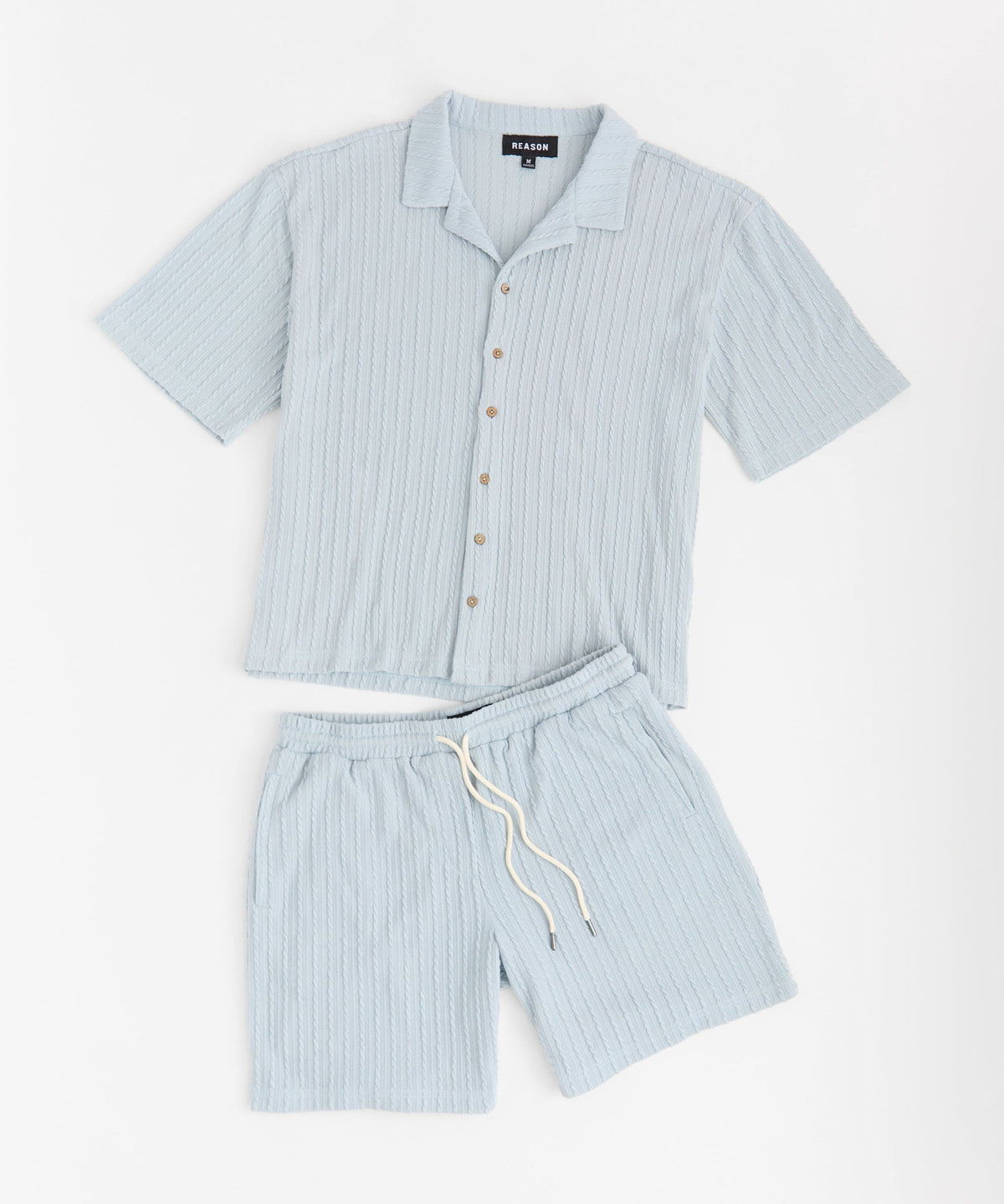 Reason Clothing Essential Jacquard Knit Shorts