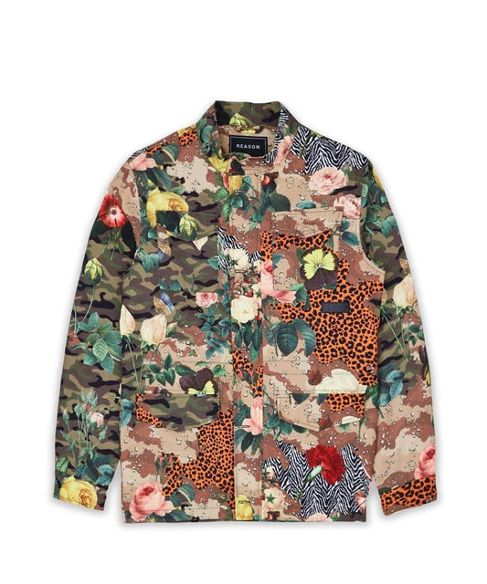 Reason Clothing Hot Sale Military Garden Jacket