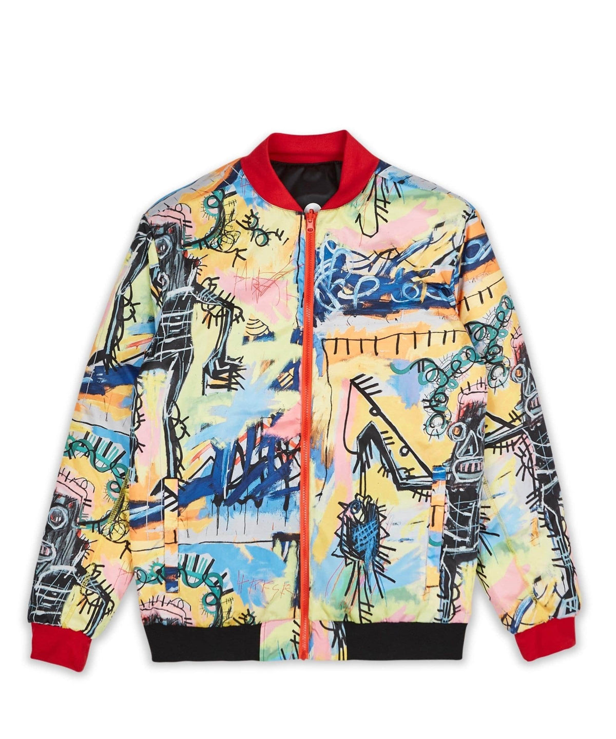 Reason Clothing Featured Basquiat Reversible Jacket