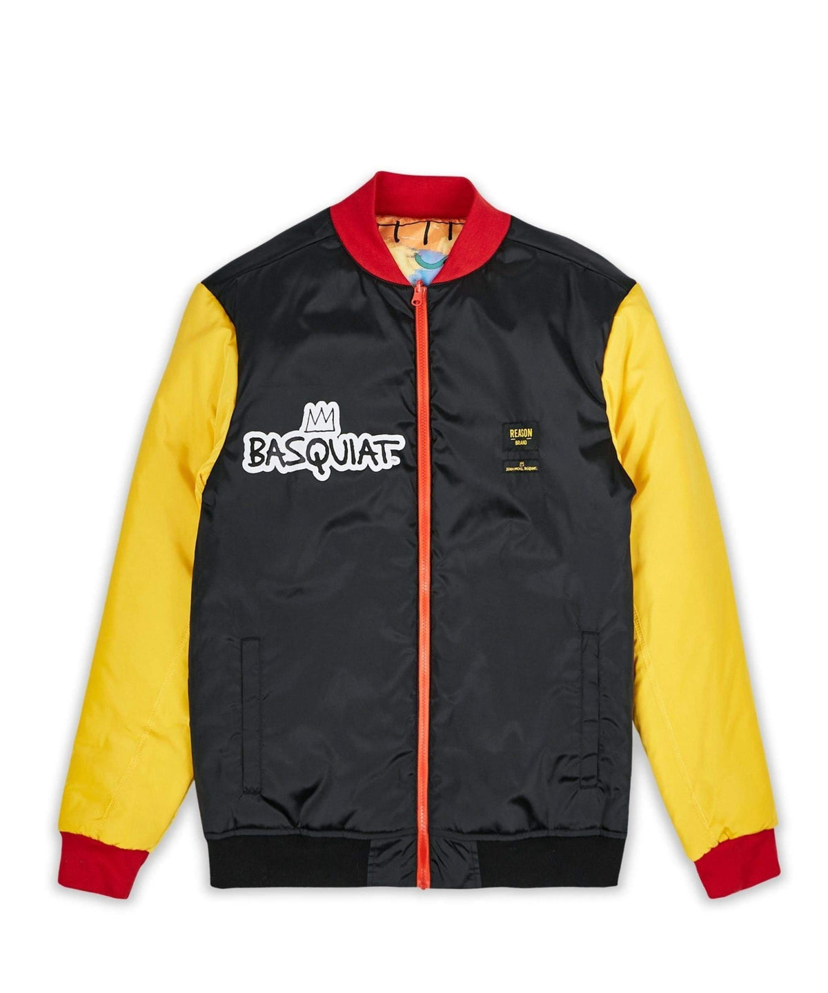 Reason Clothing Featured Basquiat Reversible Jacket