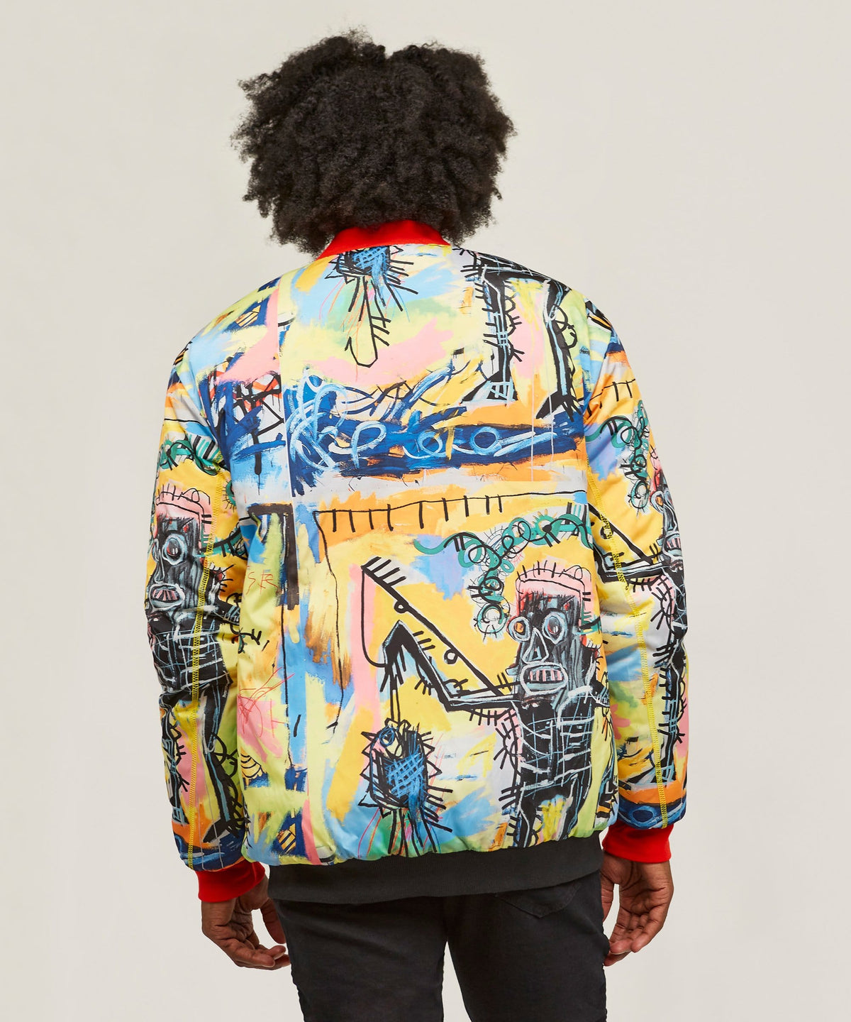 Reason Clothing Featured Basquiat Reversible Jacket