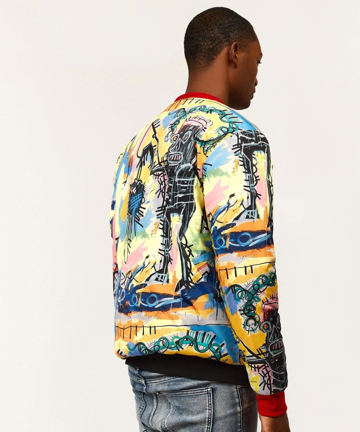 Reason Clothing Featured Basquiat Reversible Jacket