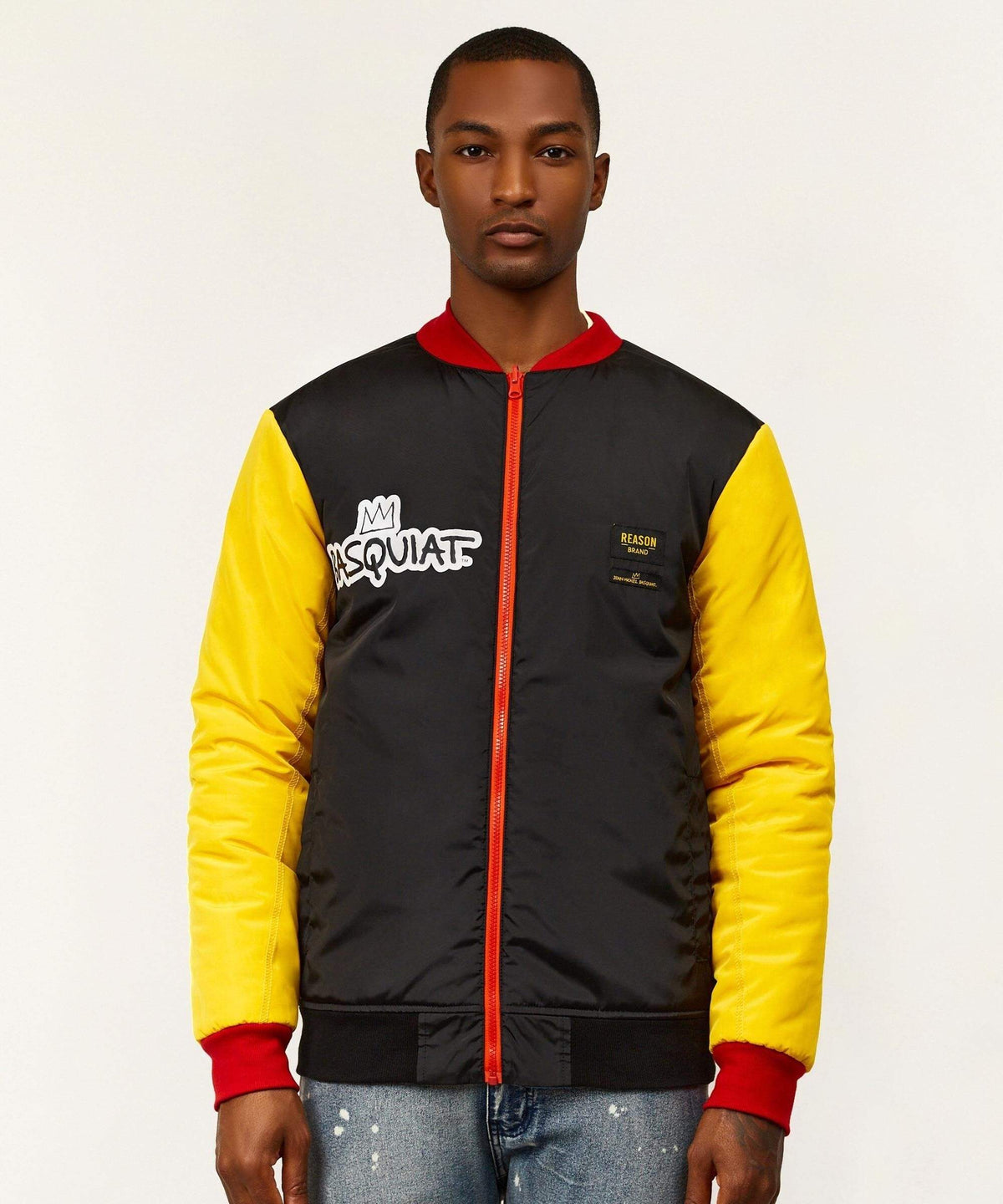 Reason Clothing Featured Basquiat Reversible Jacket