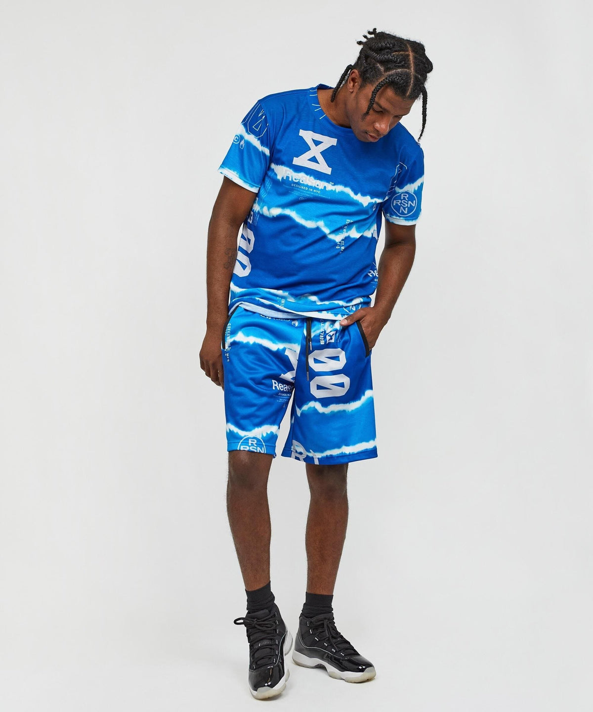 Reason Clothing Great Value Oceanview Tee Shorts Set