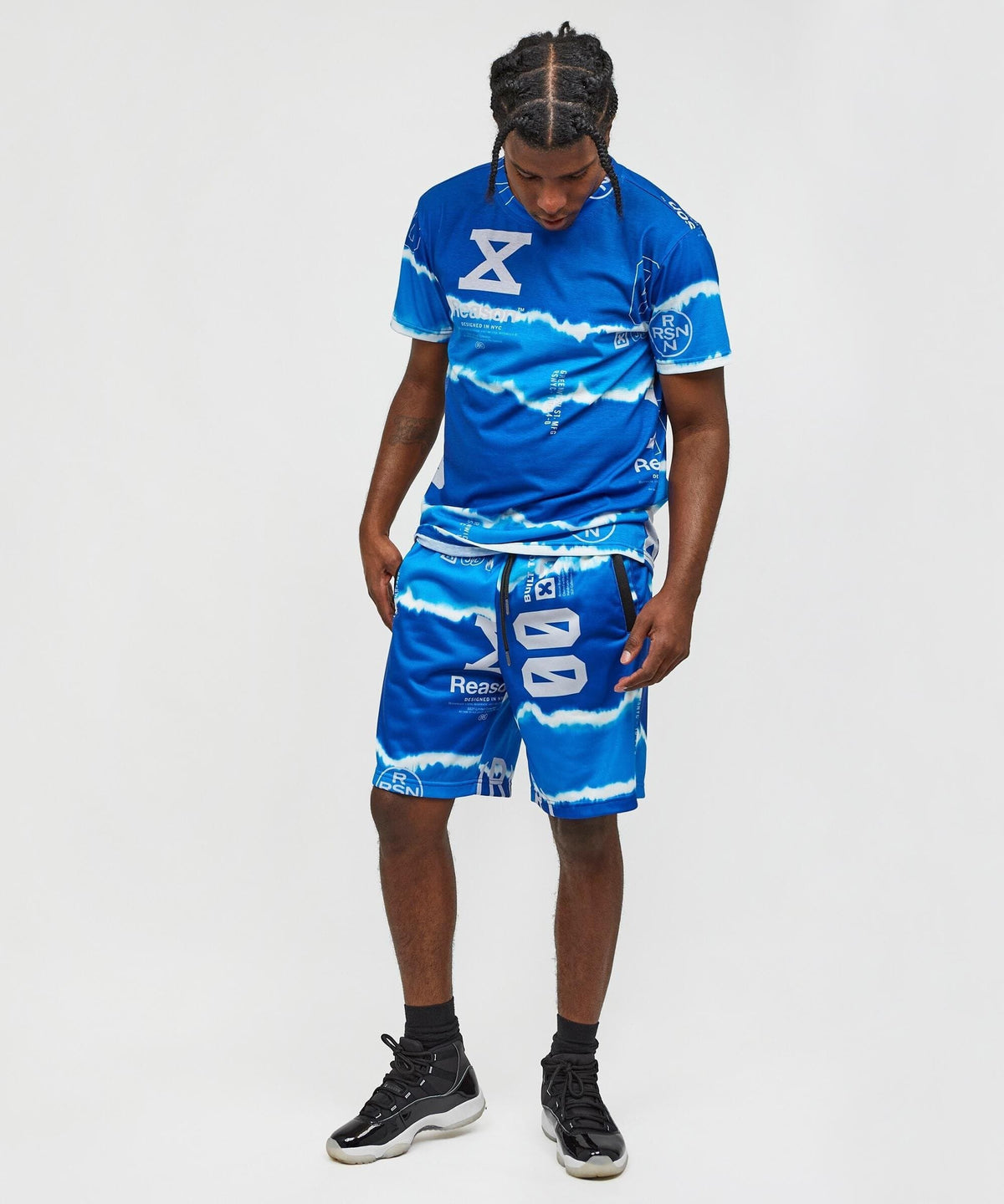 Reason Clothing Great Value Oceanview Tee Shorts Set