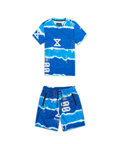 Reason Clothing Great Value Oceanview Tee Shorts Set
