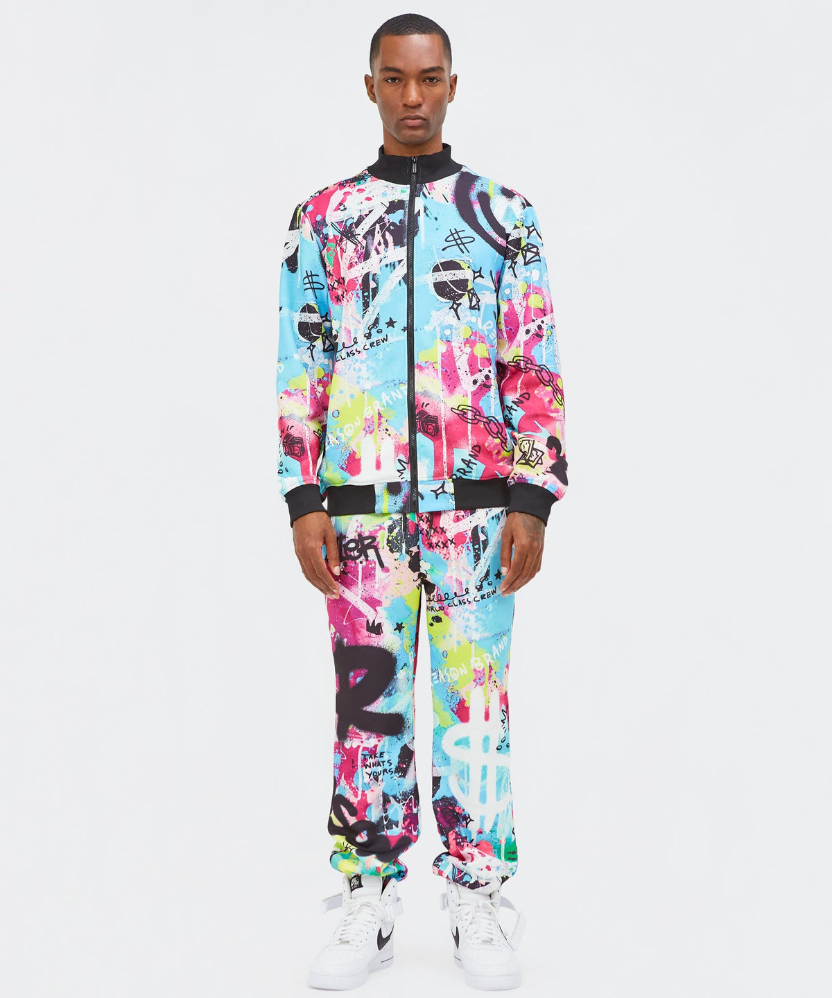 Reason Clothing Quality Smile Tag Track Set