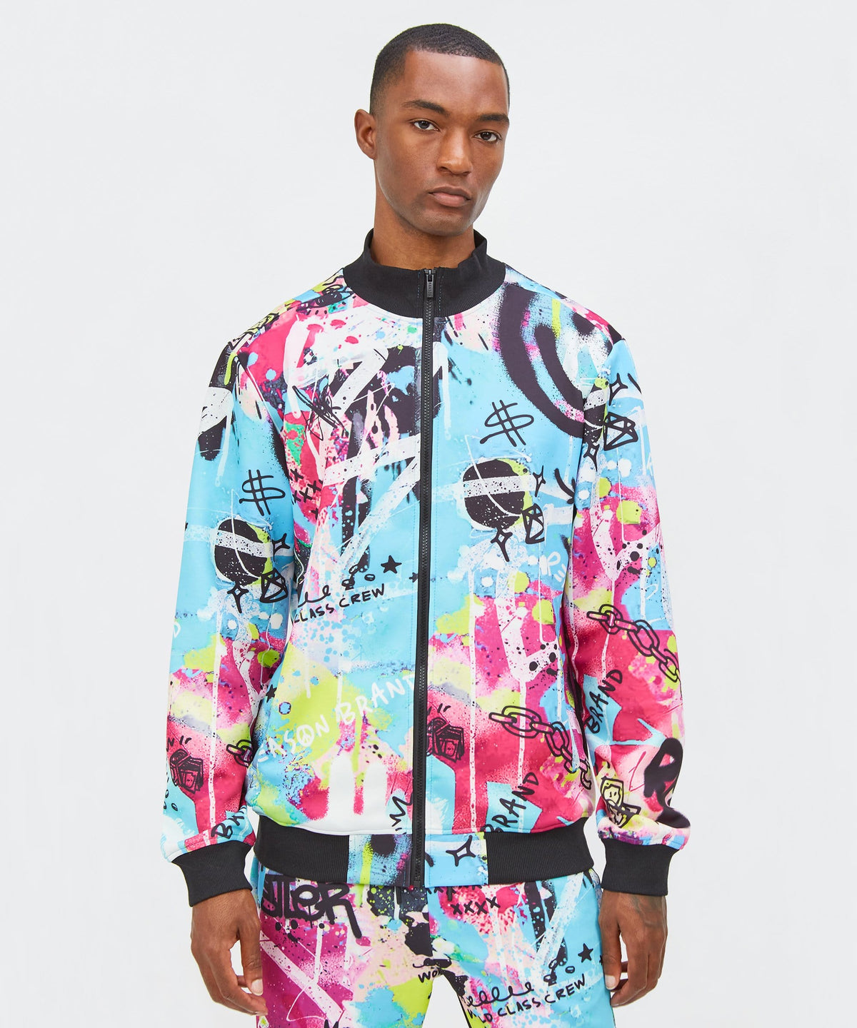 Reason Clothing Quality Smile Tag Track Set