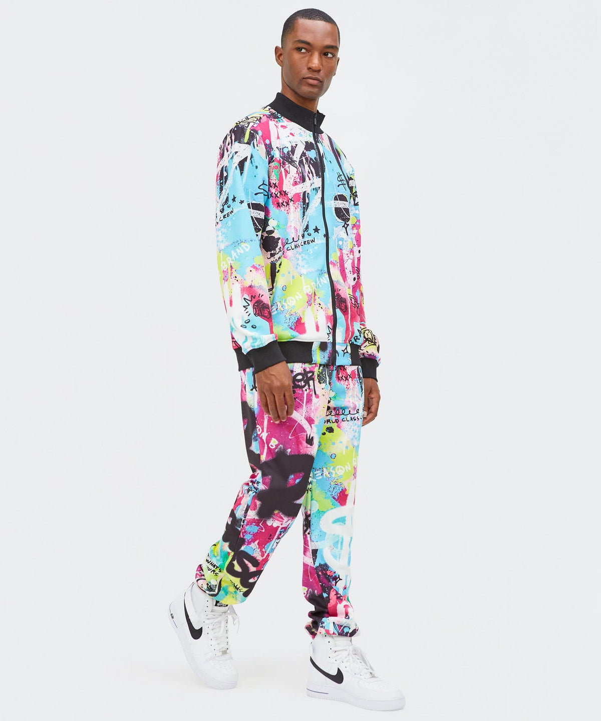 Reason Clothing Quality Smile Tag Track Set