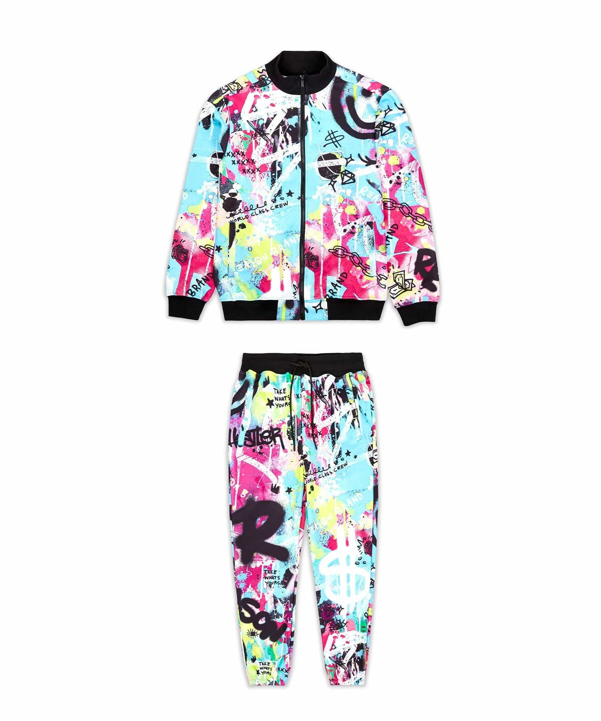 Reason Clothing Quality Smile Tag Track Set