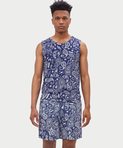Reason Clothing Discount Bandana Poolside Shorts