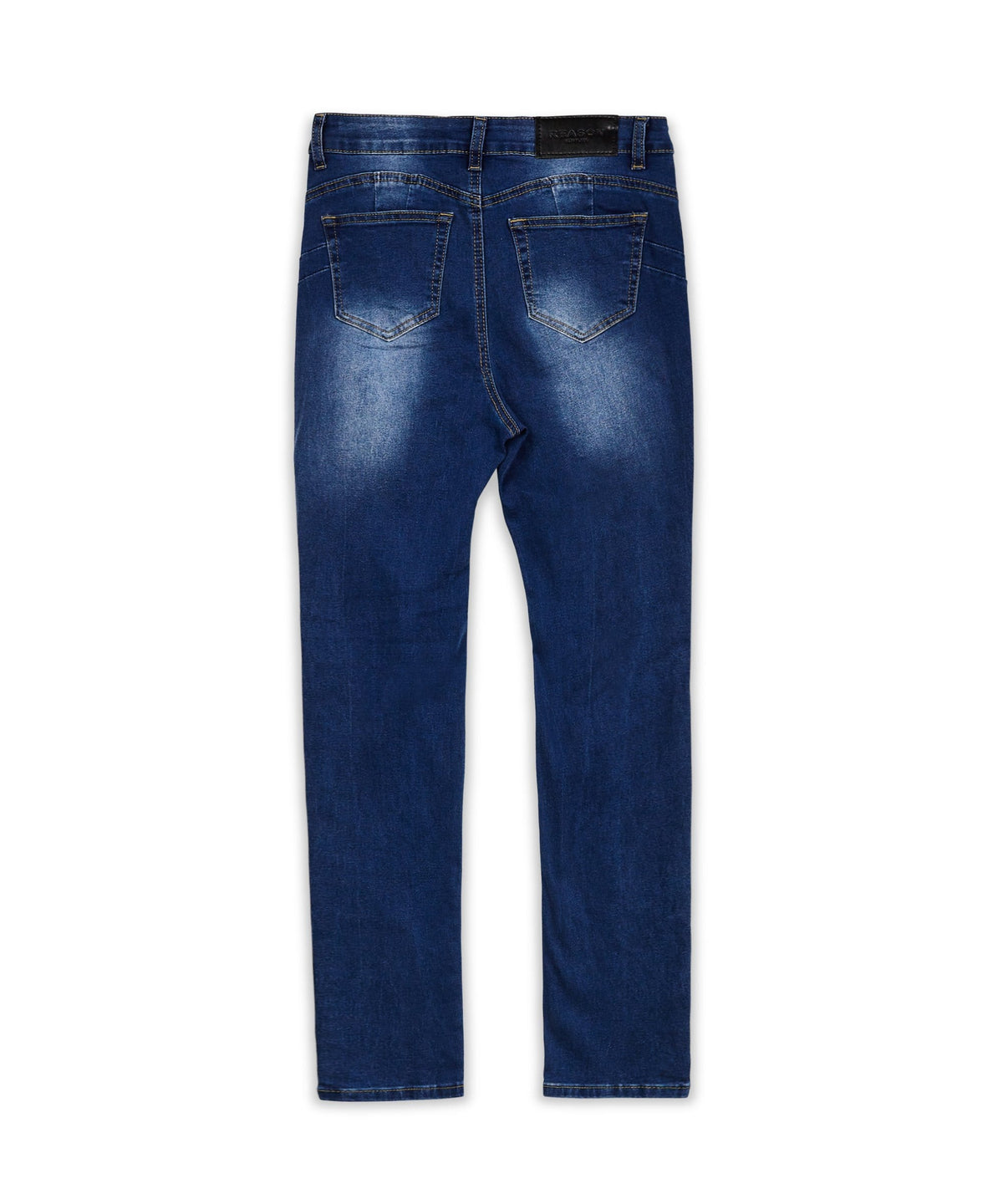 Reason Clothing Everyday Womens Avas Medium Wash Ripped Jeans