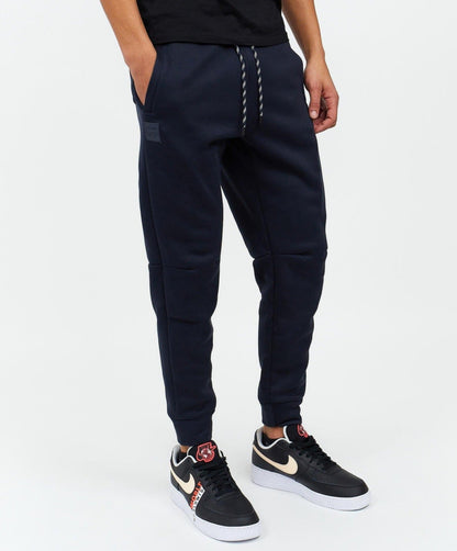 Reason Clothing Classic Jeff Slim Fit Navy Jogger With Side Zip Pocket