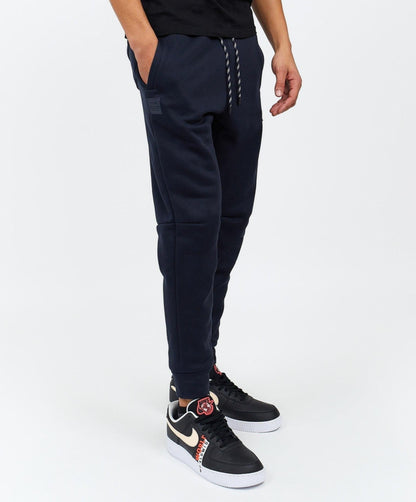Reason Clothing Classic Jeff Slim Fit Navy Jogger With Side Zip Pocket