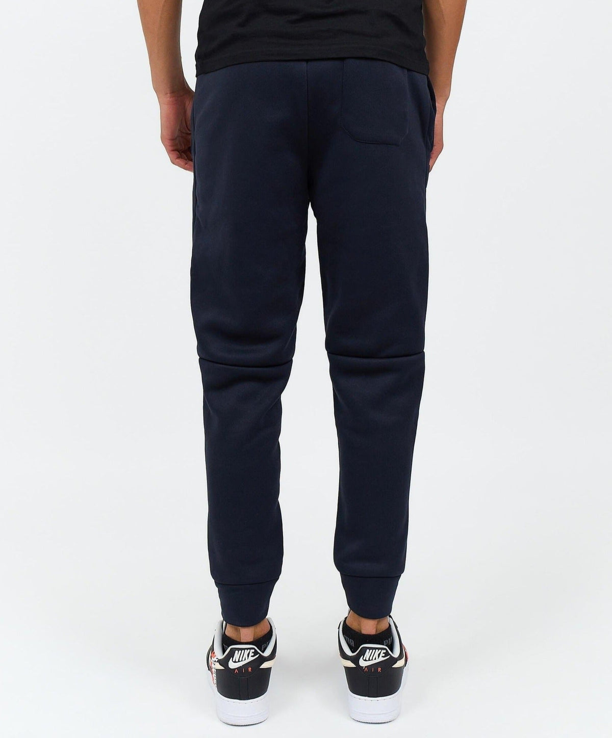 Reason Clothing Classic Jeff Slim Fit Navy Jogger With Side Zip Pocket