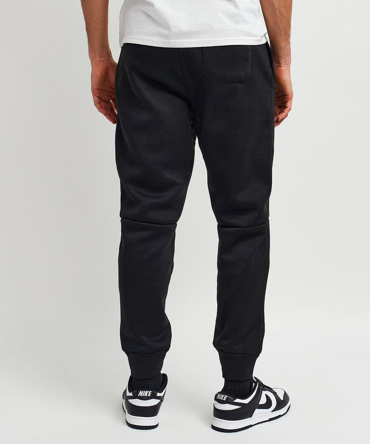 Reason Clothing Value Justin Moto Cuffed Slim Fit Black Jogger