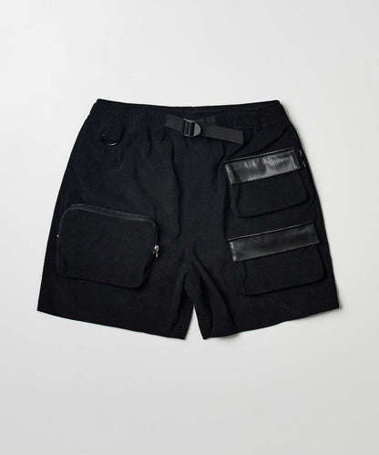 Reason Clothing Hot Sale Utility Shorts - Black